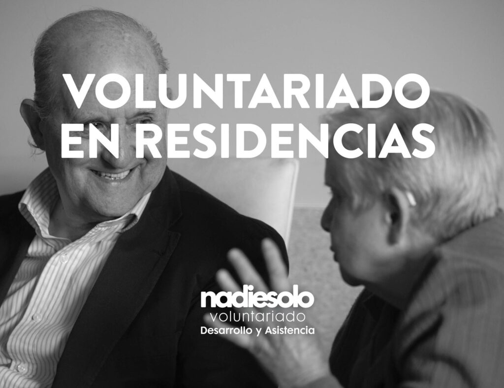 voluntaria en residencias madrid
