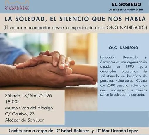 Conferencia de Nadiesolo en Castilla la Mancha-Alcazar de San Juan 1
