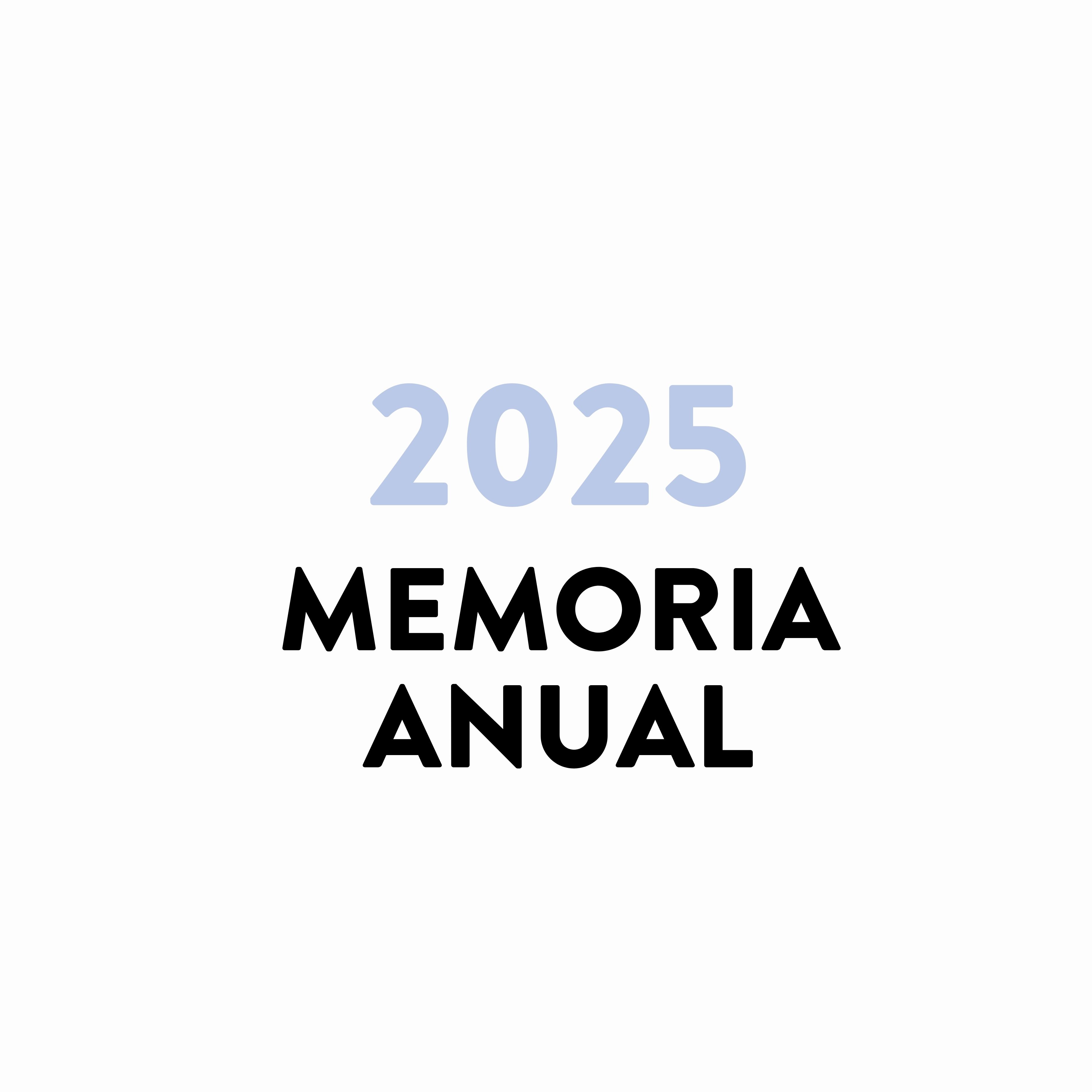 Memoria 2025 de Nadiesolo
