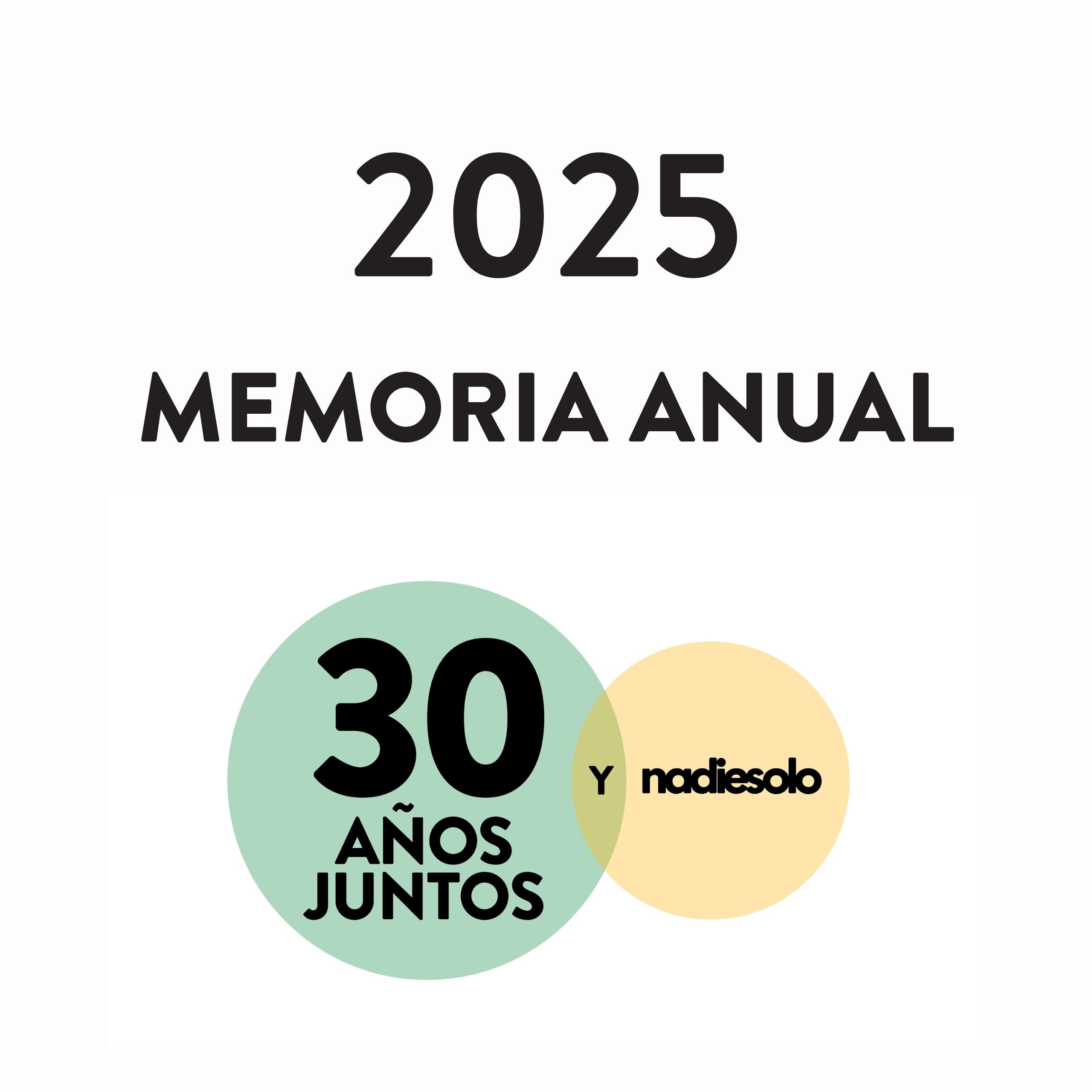 Memoria 2025 de Nadiesolo